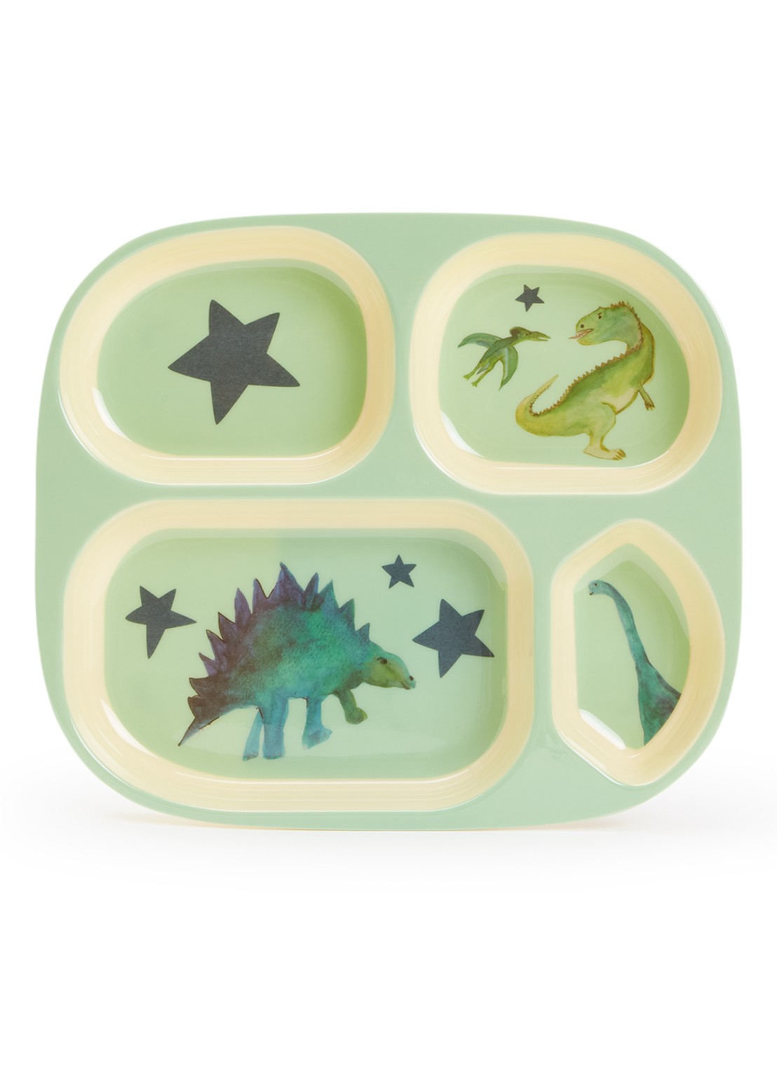 Rice Kinderbord 24 cm - voorkant lichtblauw
