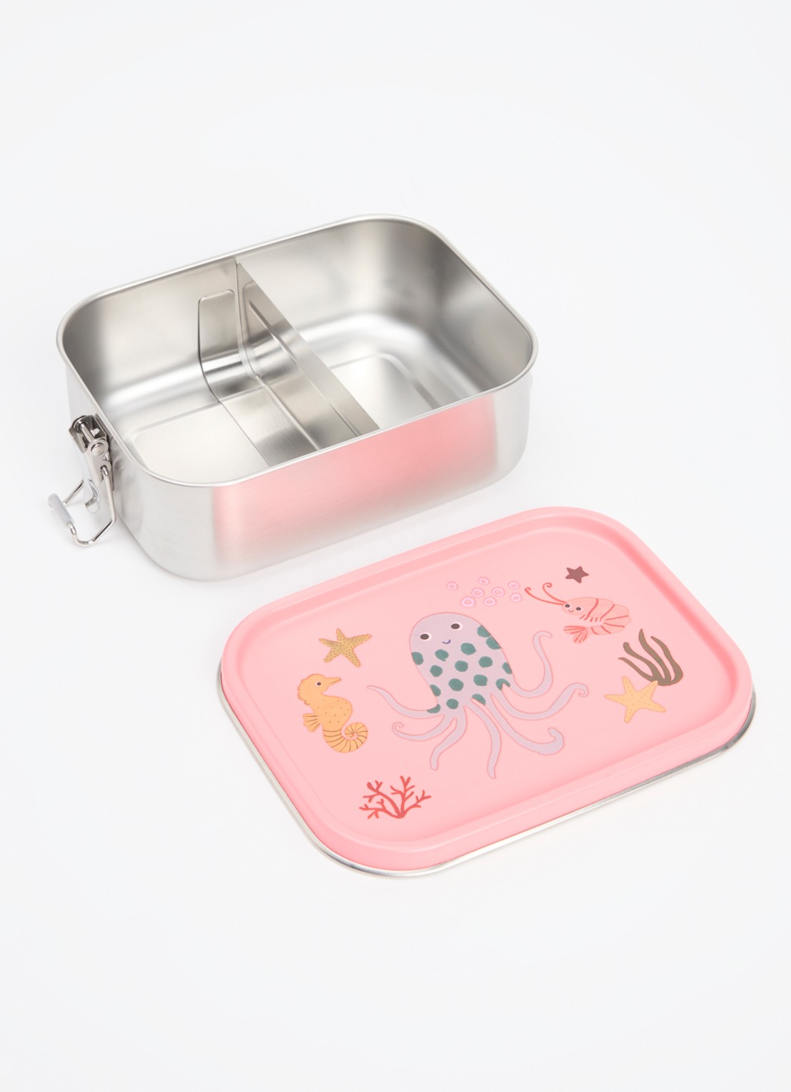Rice Lunchbox 0,80 liter - detail 3 koraalroze