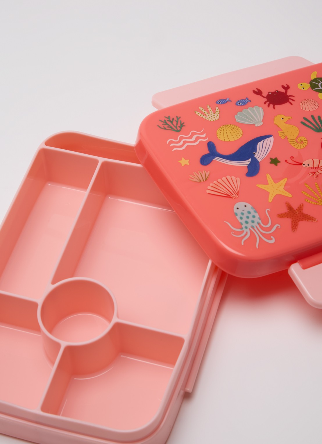 Rice Lunchbox 1 liter - detail 3 koraalroze