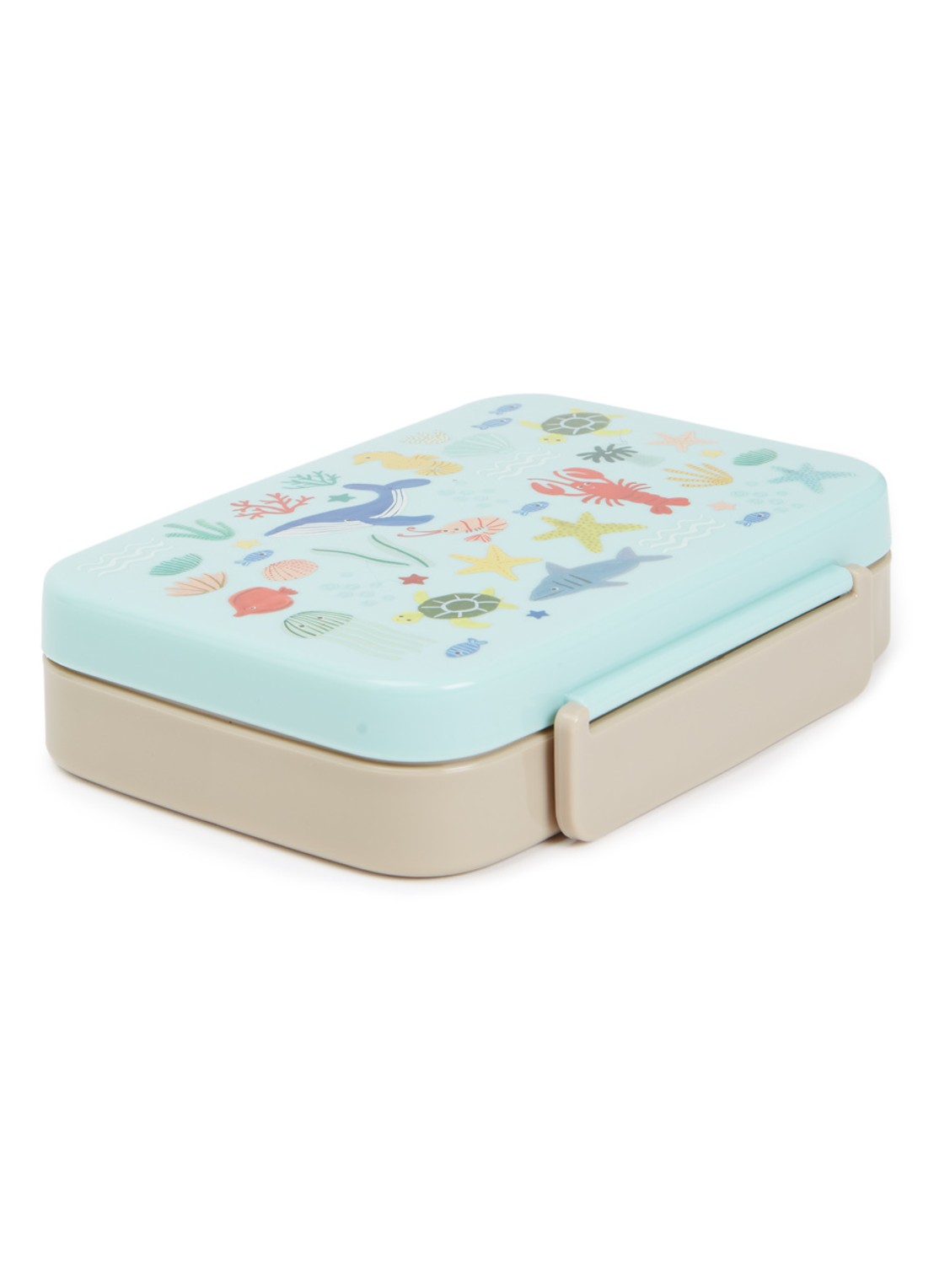 Rice Lunchbox 1 liter - voorkant lichtblauw