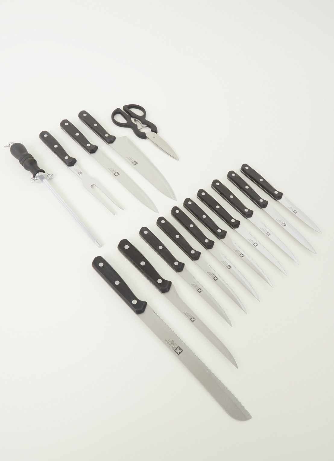 Richardson Sheffield Cucina messenblok met messenset 15-delig - detail 3 lichtbruin