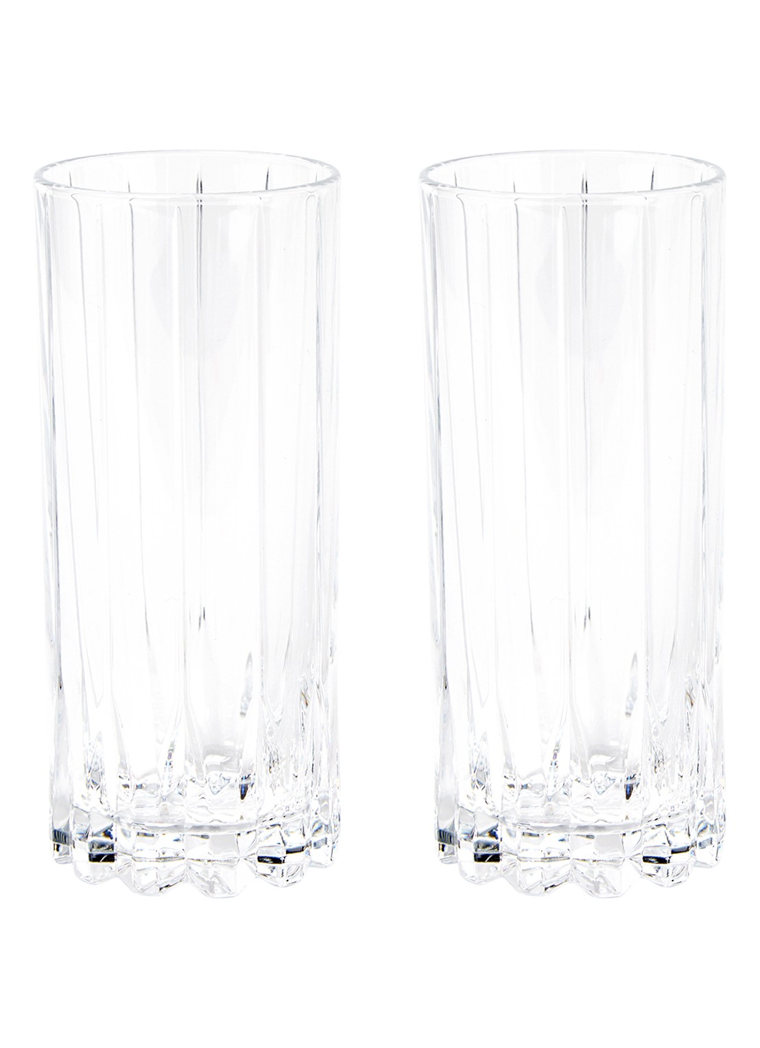 Riedel Longdrinkglas 31 cl set van 2 - voorkant 2 transparant