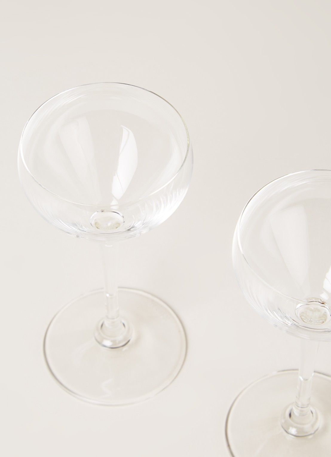 Riedel Nick & Nora cocktailglas 14 cl set van 2 - detail transparant