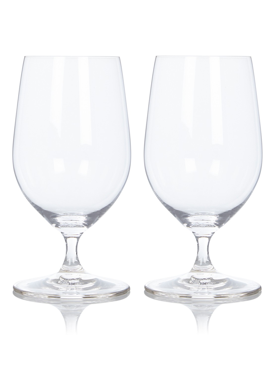 Riedel Ouverture bierglas 50 cl set van 2 - voorkant 2 transparant