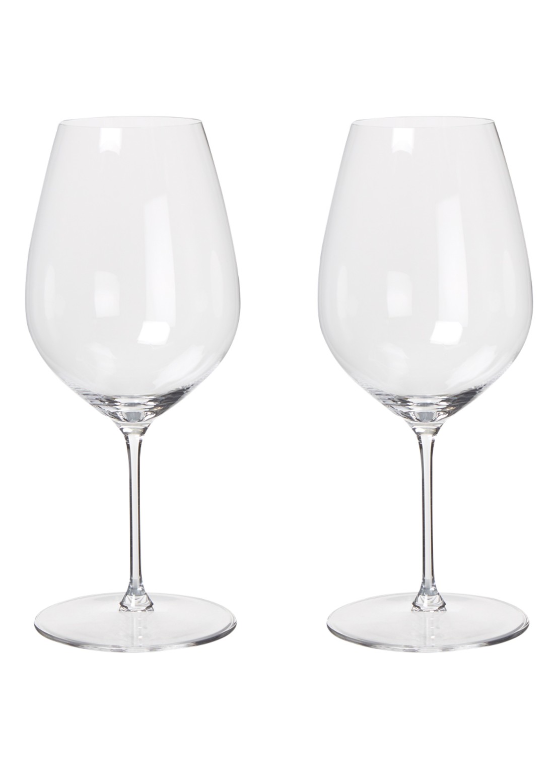 Riedel Performance rode wijnglas 83 cl set van 2 - voorkant transparant