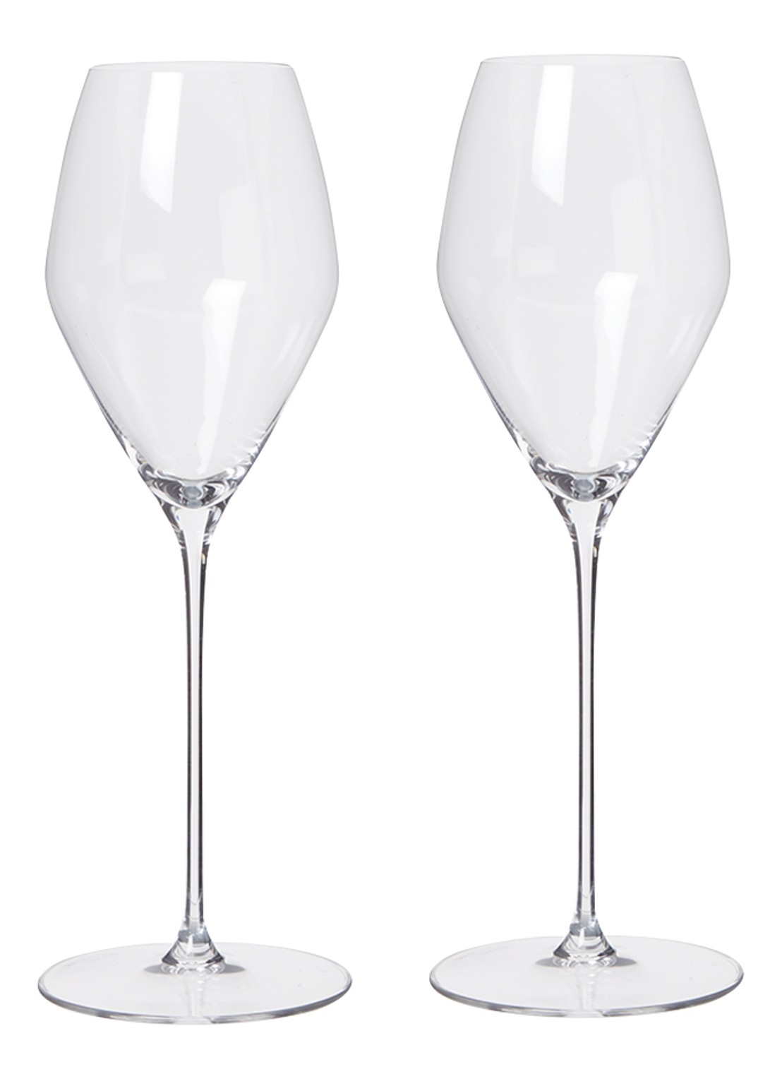 Riedel Veloce witte wijnglas 34,7 cl set van 2 - voorkant 2 transparant