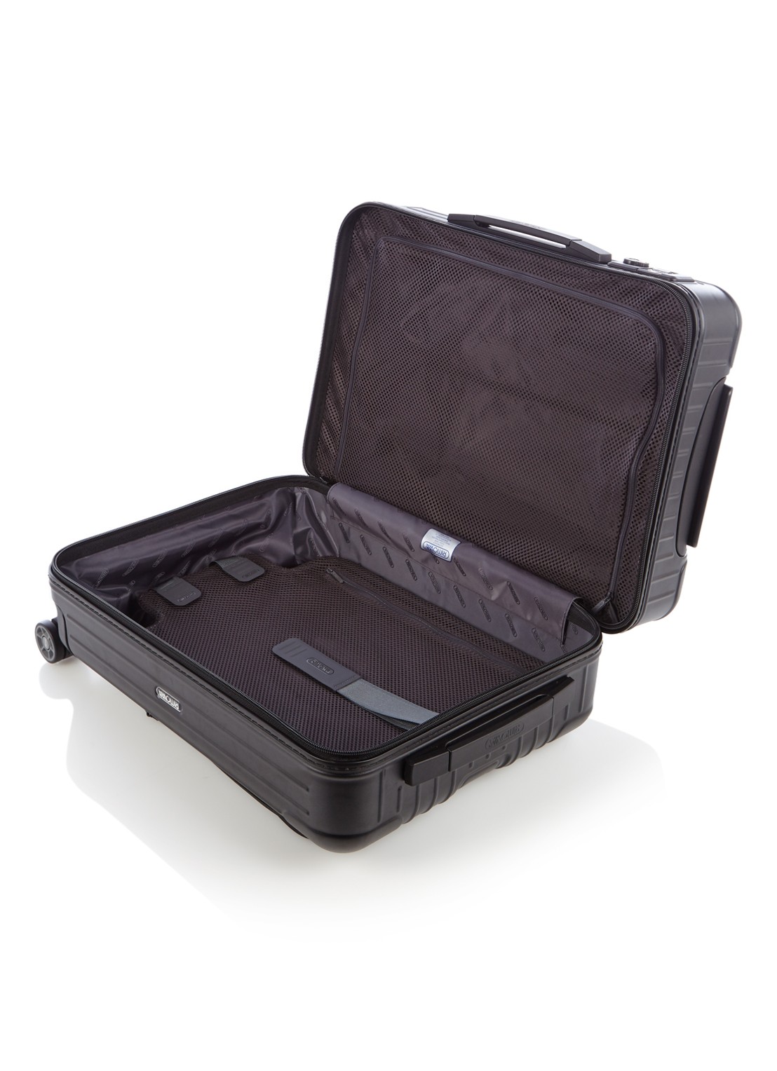 Rimowa Telefoonhoes van leer voor iPhone XS Max - detail 2 zwart