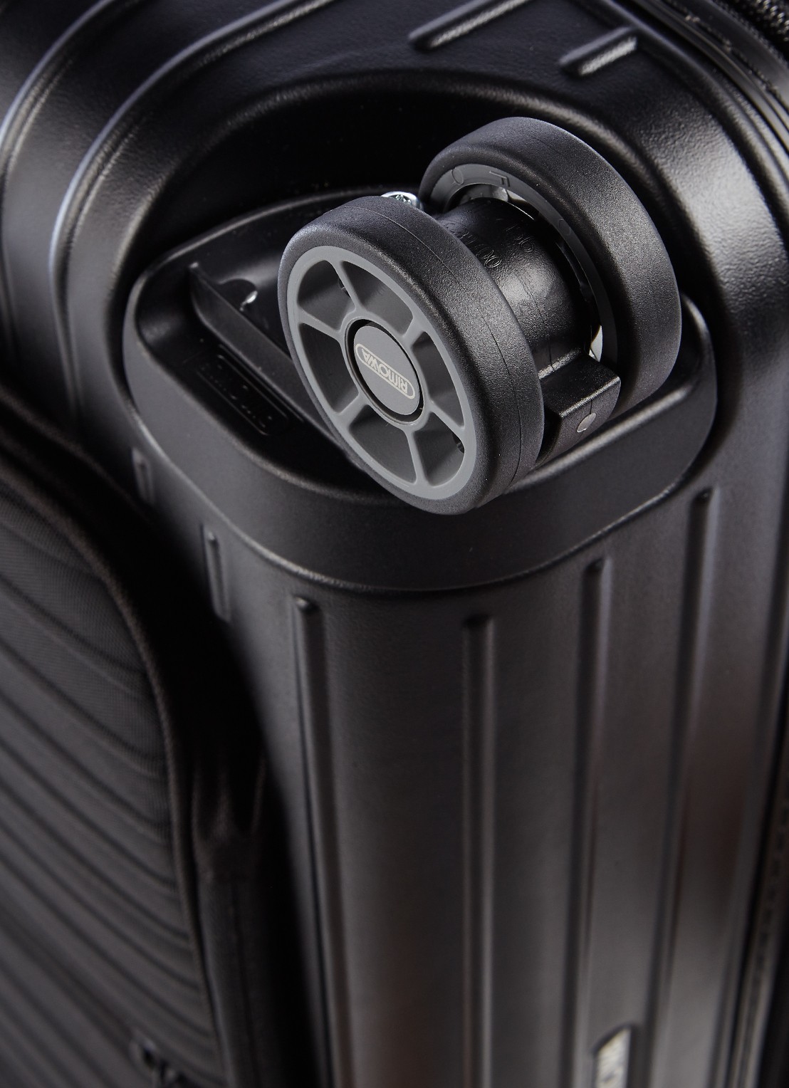 Rimowa Telefoonhoes van leer voor iPhone XS Max - detail 3 zwart