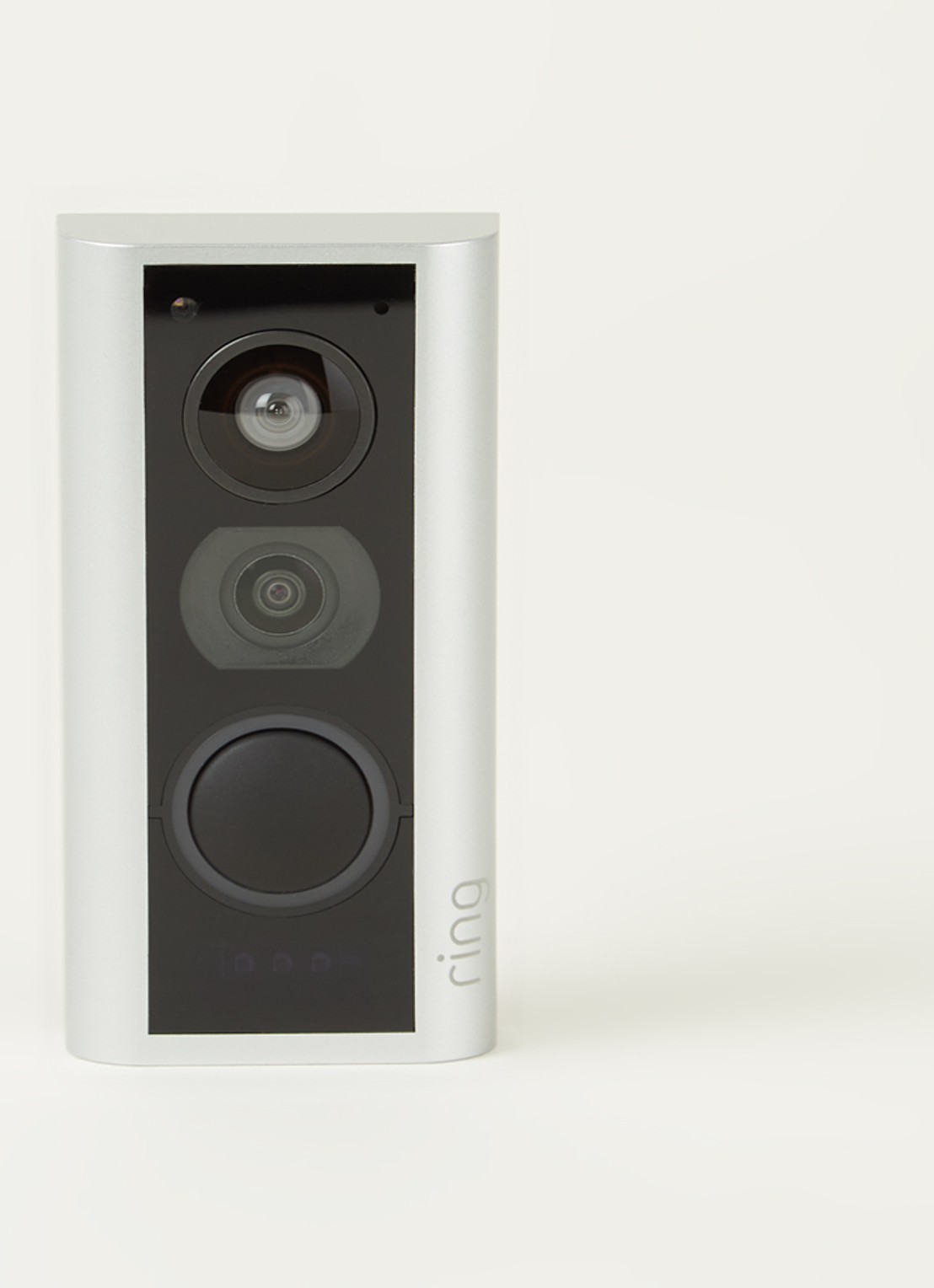 Ring Stick Up Cam Elite Wired beveiligingssysteem - voorkant 6 zilver