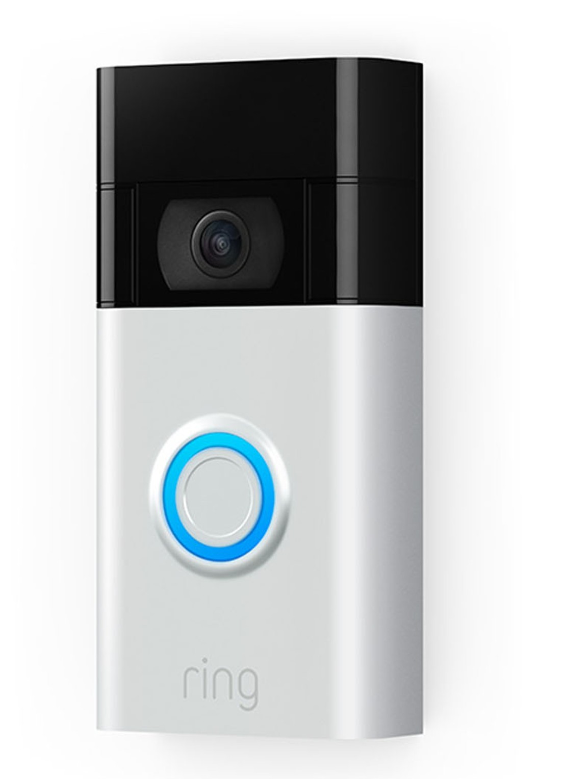 Ring Video Doorbell Gen 2 - slimme deurbel - voorkant 2 zilver
