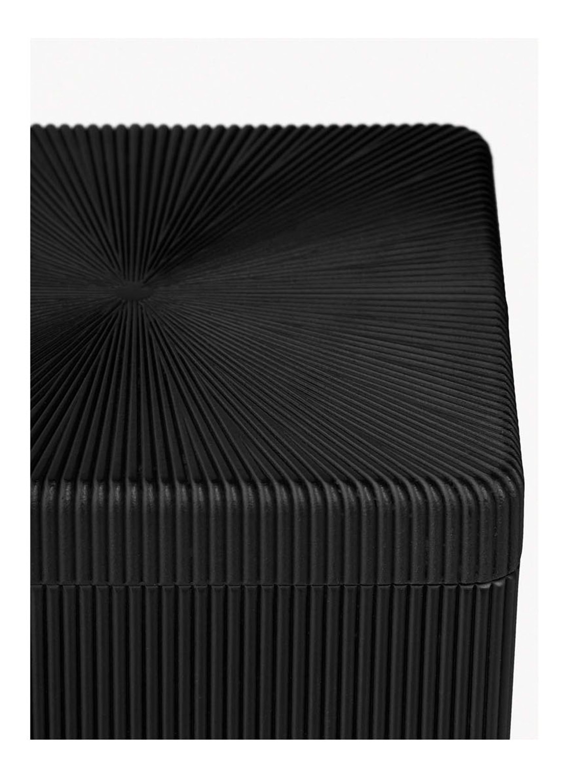 Rituals Acora pot voor wattenschijfjes 11 cm - detail 3 zwart