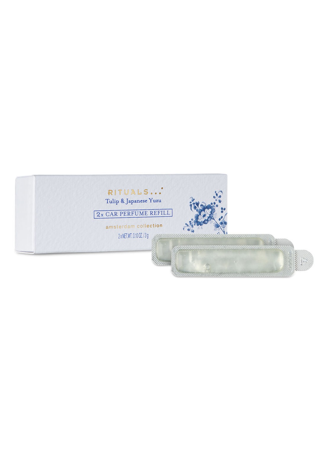 Rituals Amsterdam Collection Car Perfume Refill - autoparfum navulling - voorkant undefined
