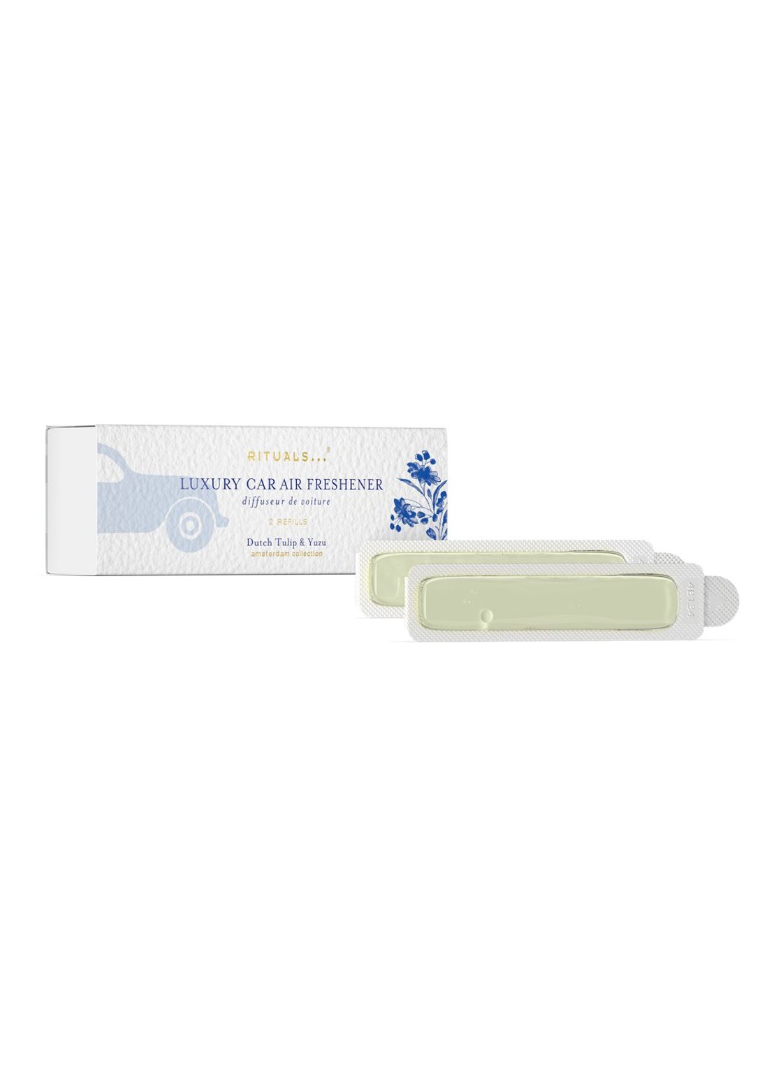 Rituals Amsterdam Collection Refill Car Air Freshener - autoparfum navulling - voorkant undefined