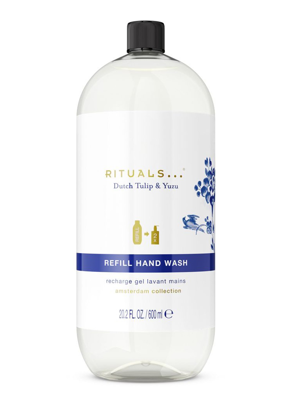 Rituals Amsterdam Collection Refill Hand Wash - handzeep navulling 600 ml - voorkant 3 undefined