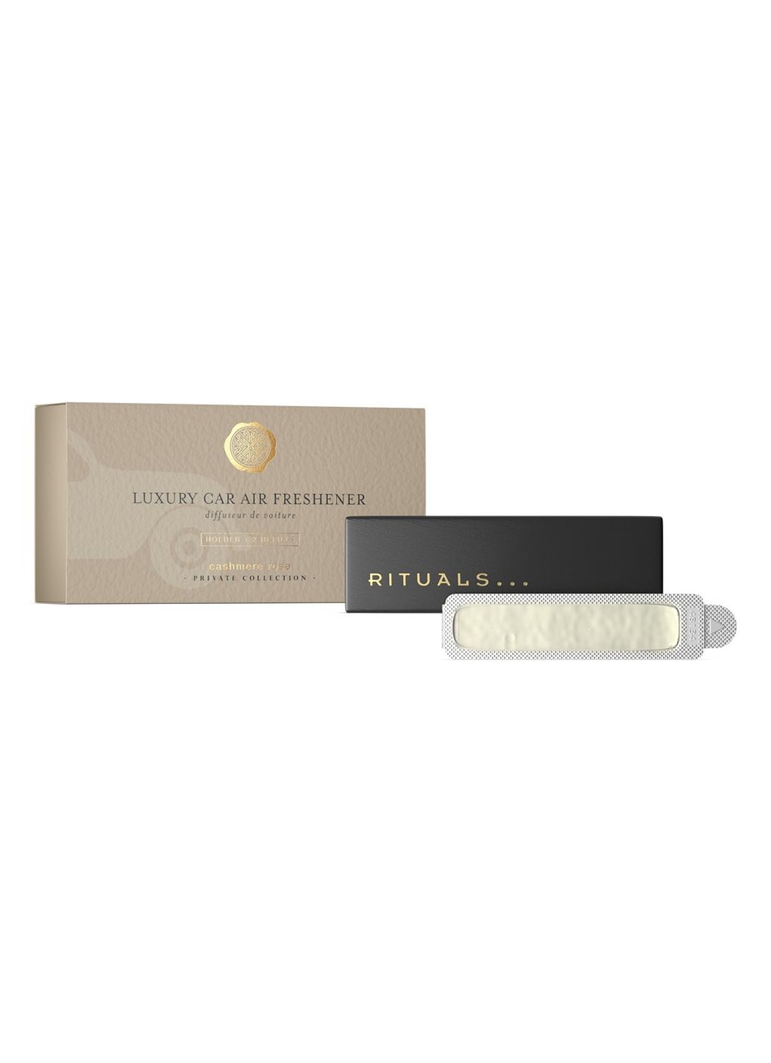 Rituals Cashmere Rose Car Air Freshener - autoparfum - voorkant undefined