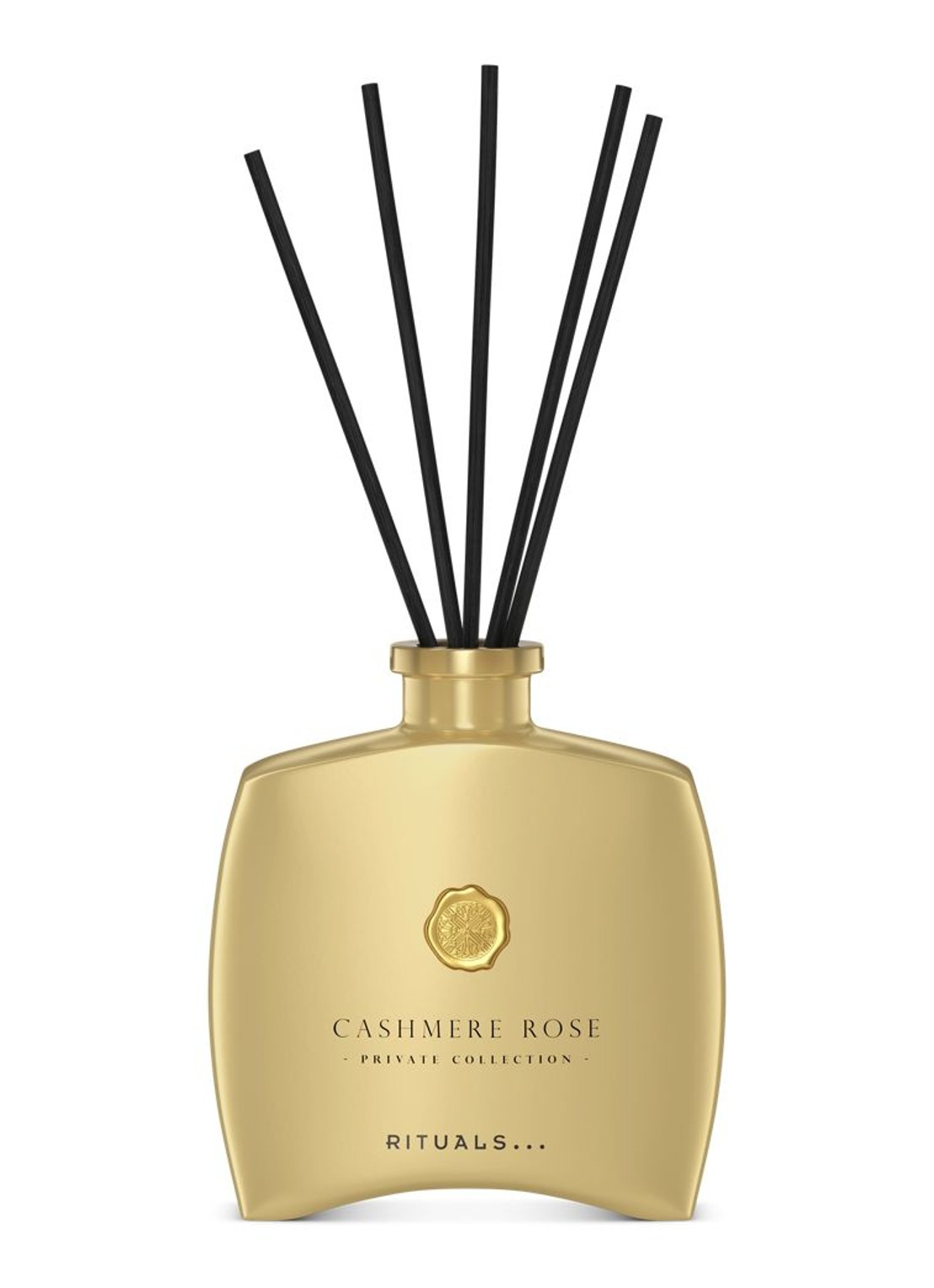 Rituals Cashmere Rose Mini Fragrance Sticks - geurstokjes 100 ml - voorkant beige