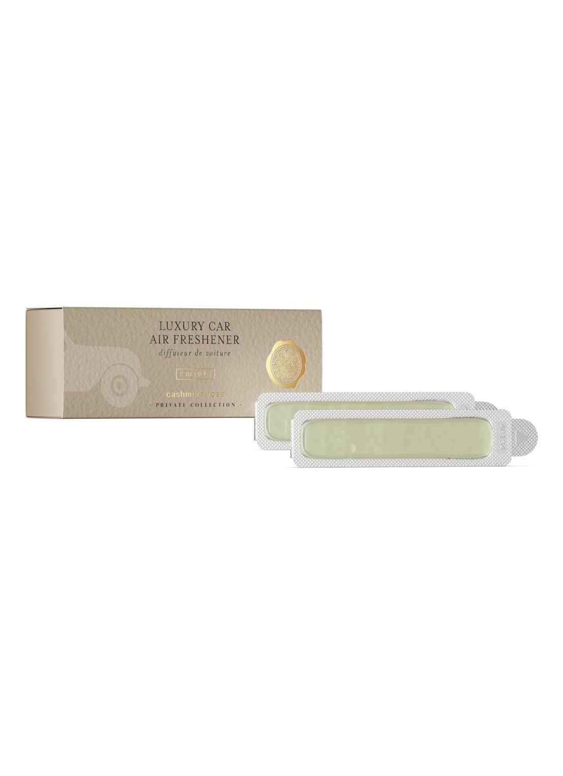 Rituals Cashmere Rose Refill Car Air Freshener - navulling autoparfum  - voorkant undefined