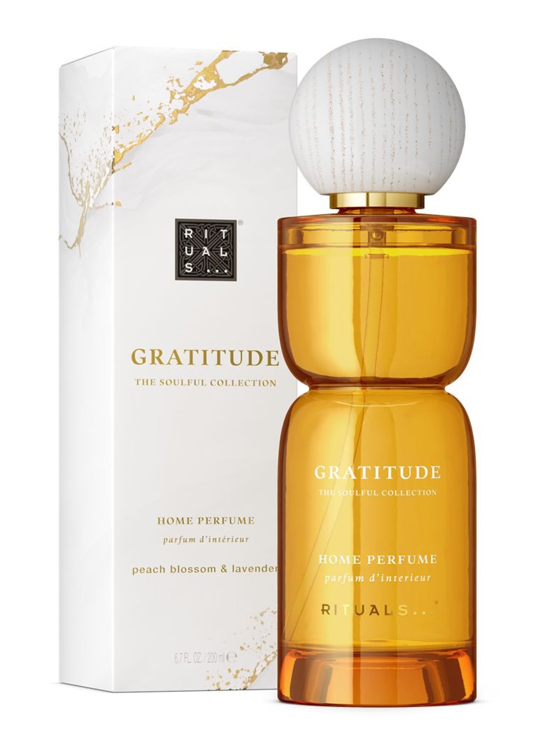 Rituals Gratitude Home Perfume - geurdisffuser 200 ml - voorkant 2 beige