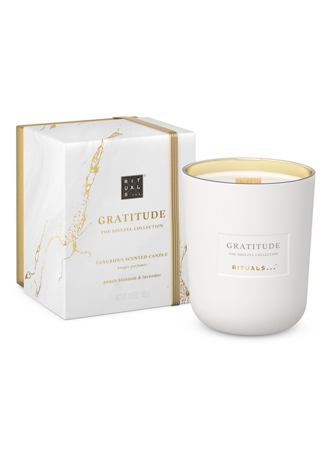 Rituals Gratitude Scented Candle - geurkaars 360 gram - voorkant 5 undefined