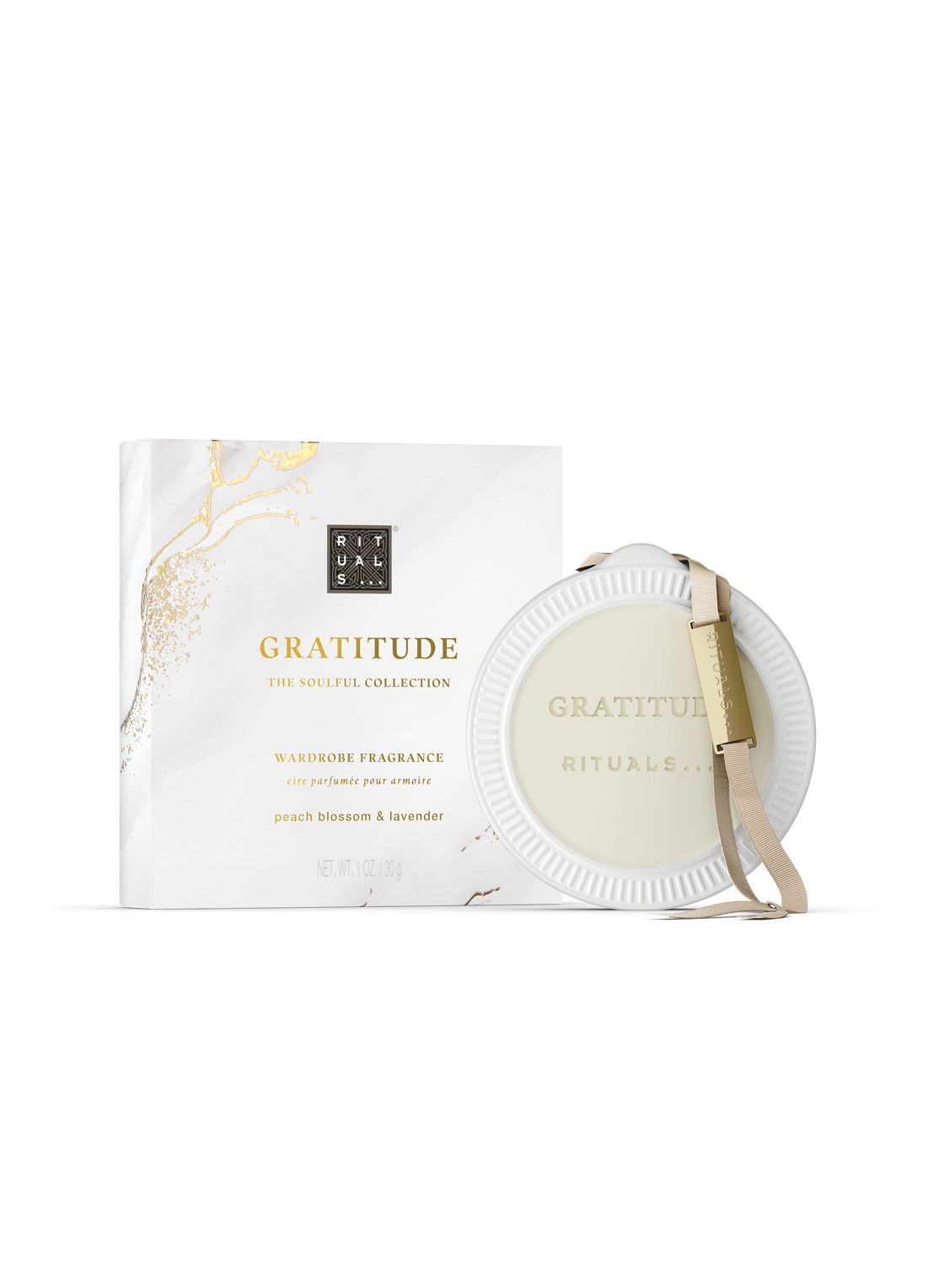 Rituals Gratitude Wardrobe Fragrance - kledingparfum - voorkant 4 beige