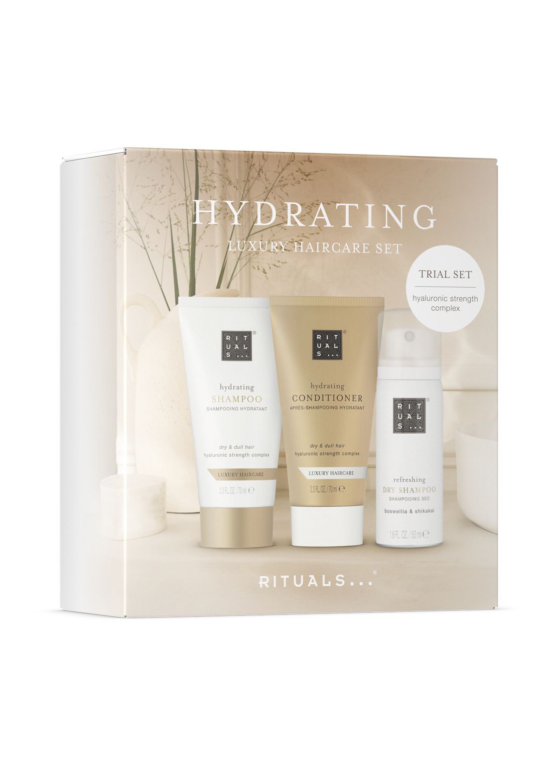 Rituals Hair Care Set - haarverzorgingsset - voorkant 2 beige