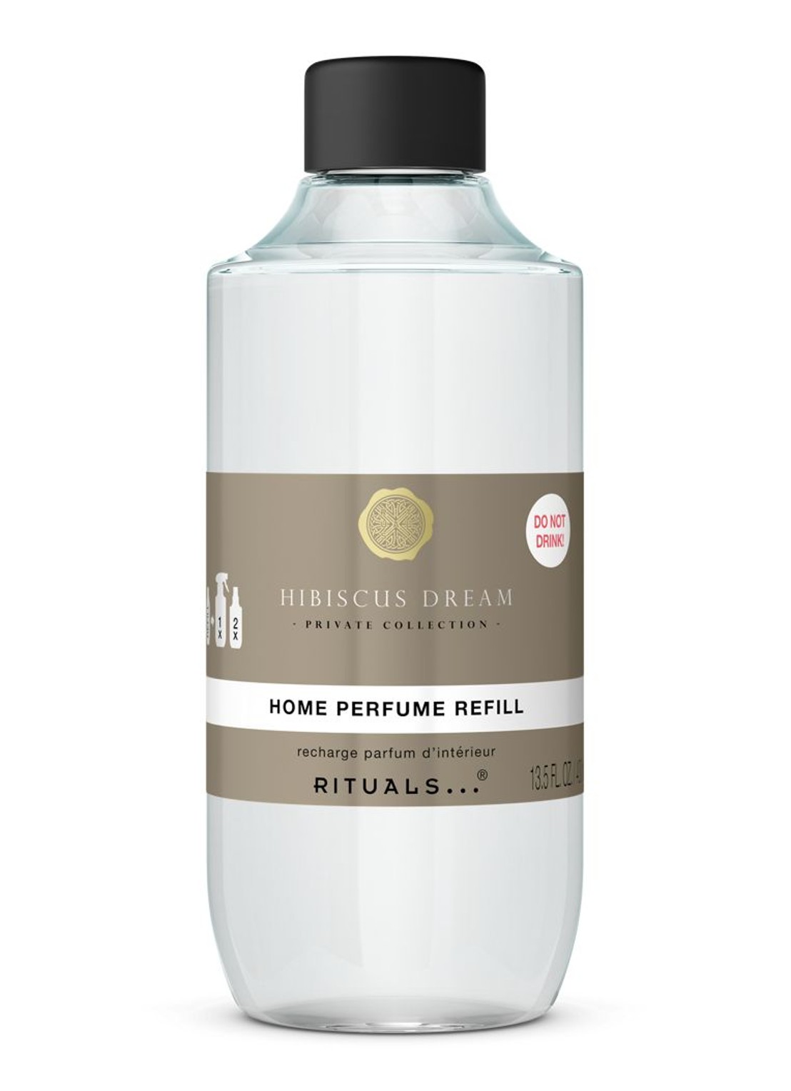 Rituals Hibiscus Dream Refill Home Perfume - navulling 400 ml - voorkant 2 undefined