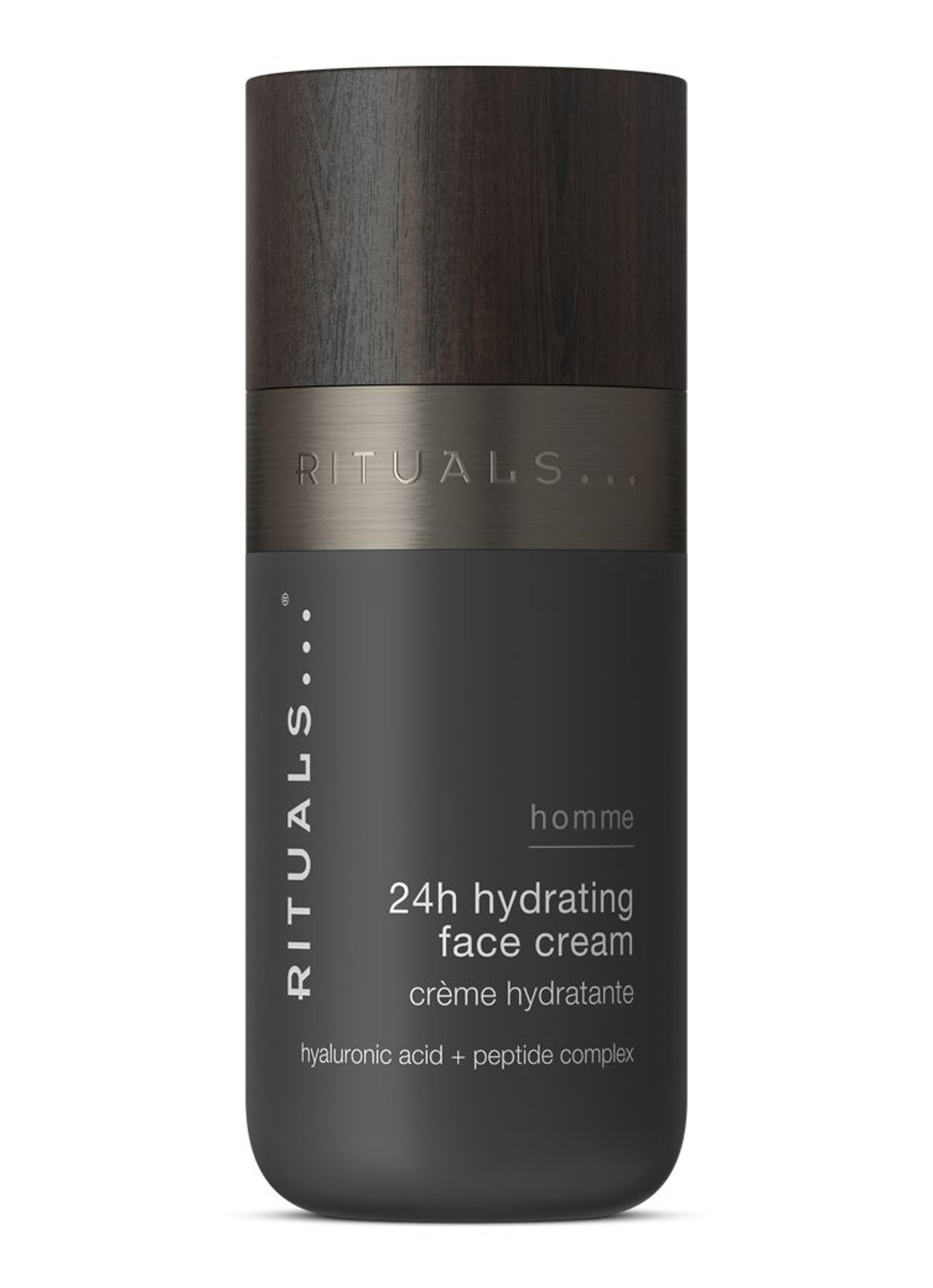 Rituals Homme 24h Hydrating Face Cream - dagcrème - voorkant 3 beige