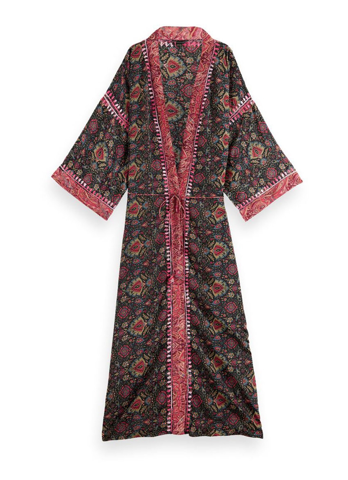 Rituals Jaypur kimono met print - voorkant 3 groen