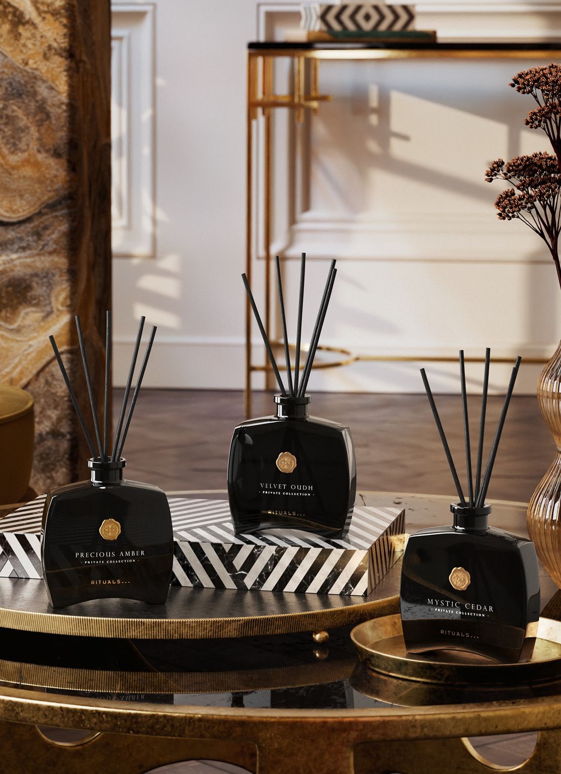 Rituals Mystic Cedar Mini Fragrance Sticks - geurstokjes 100 ml - detail 3 undefined