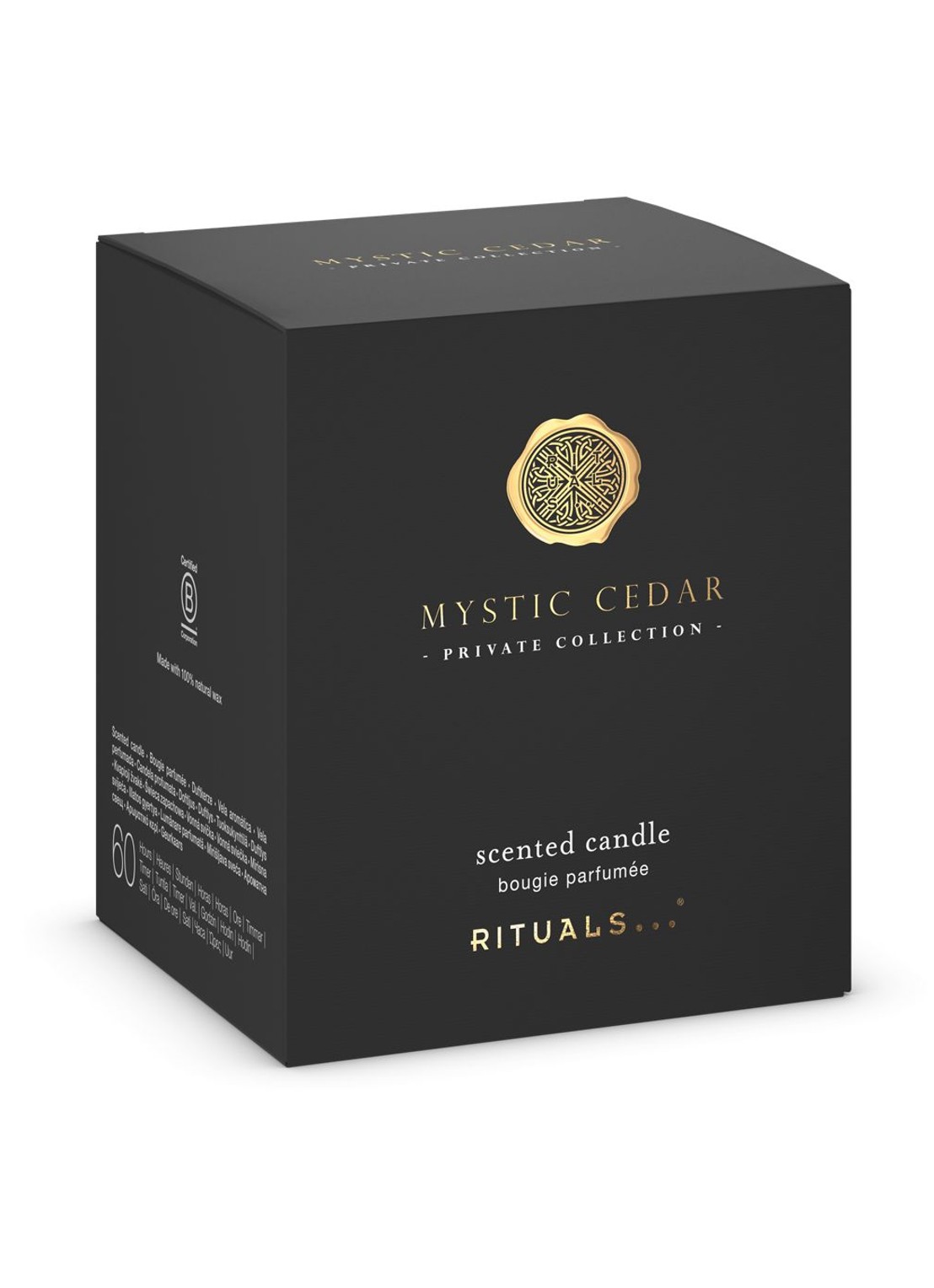 Rituals Mystic Cedar Scented Candle - geurkaars 360 gram - voorkant 2 undefined