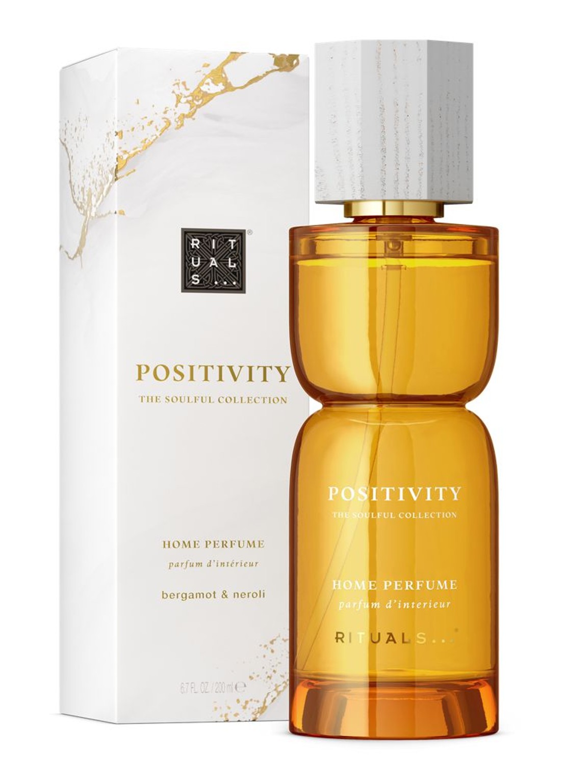 Rituals Positivity Home Perfume - geurdiffuser 200 ml - voorkant 5 beige