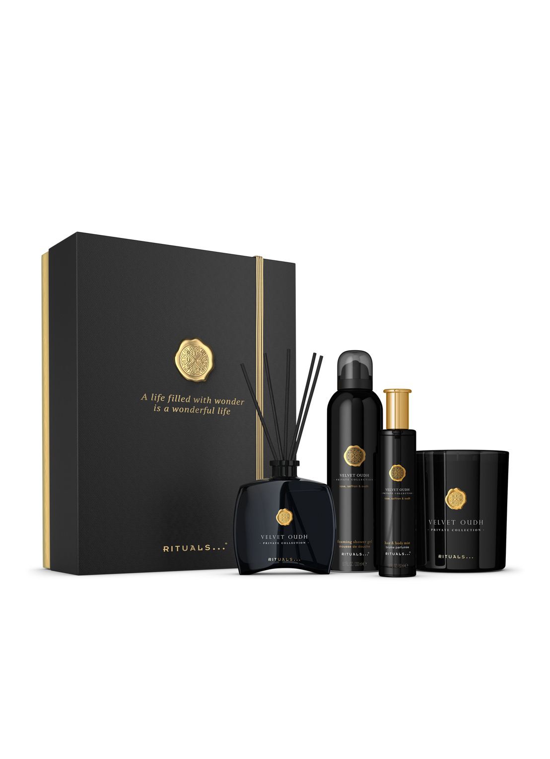 Rituals Private Collection Velvet Oudh 2025 - geurenset - voorkant 4 undefined