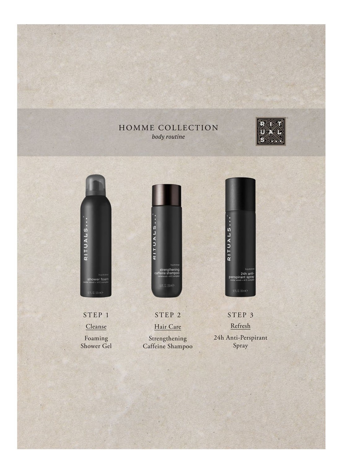 Rituals Rituals Homme Shower Foam - schuimende douchegel - detail 4 undefined