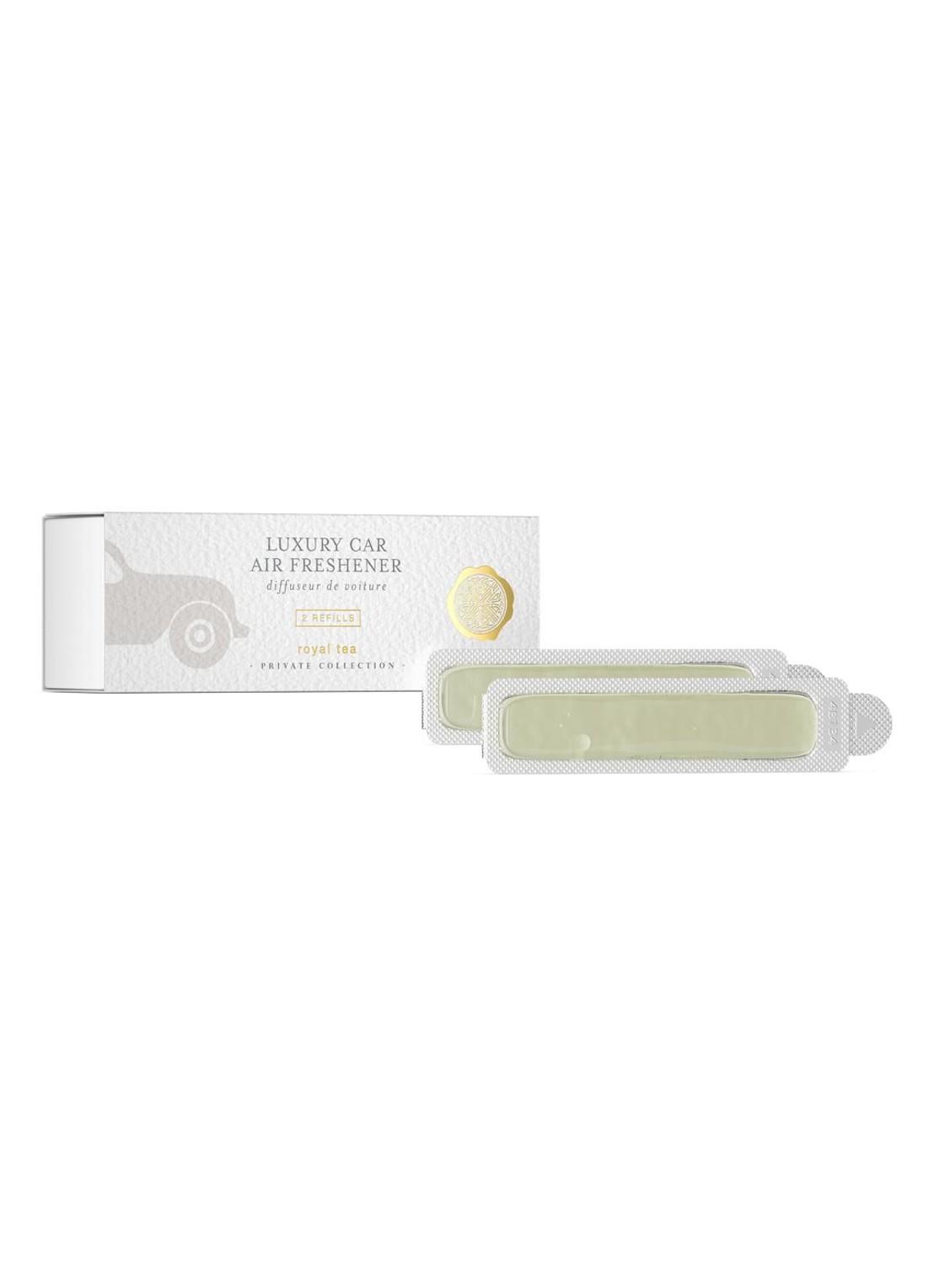 Rituals Royal Tea Refill Car Air Freshener - navulling autoparfum - voorkant 3 undefined