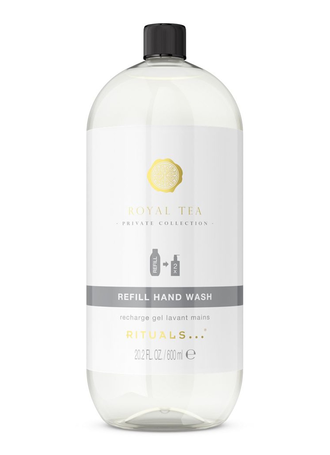 Rituals Royal Tea Refill Hand Wash - navulling handzeep - voorkant 2 beige