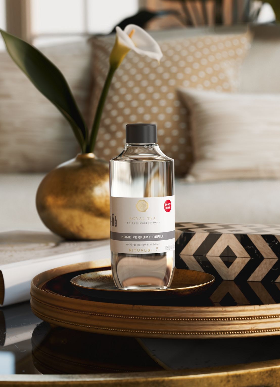 Rituals Royal Tea Refill Home Perfume - navulling 400 ml - detail 3 undefined
