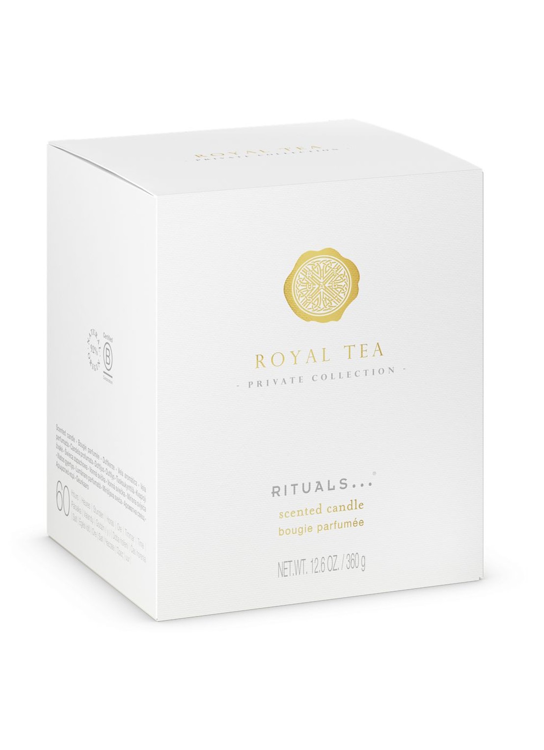 Rituals Royal Tea Scented Candle - geurkaars 360 gram - voorkant 2 undefined