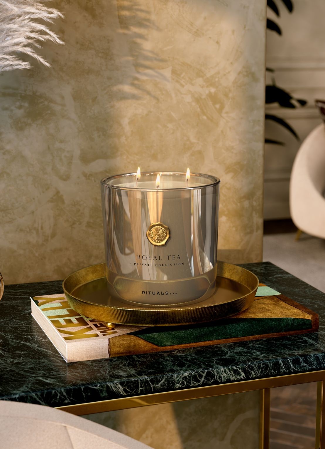Rituals Royal Tea Scented Candle - geurkaars  - detail 4 undefined