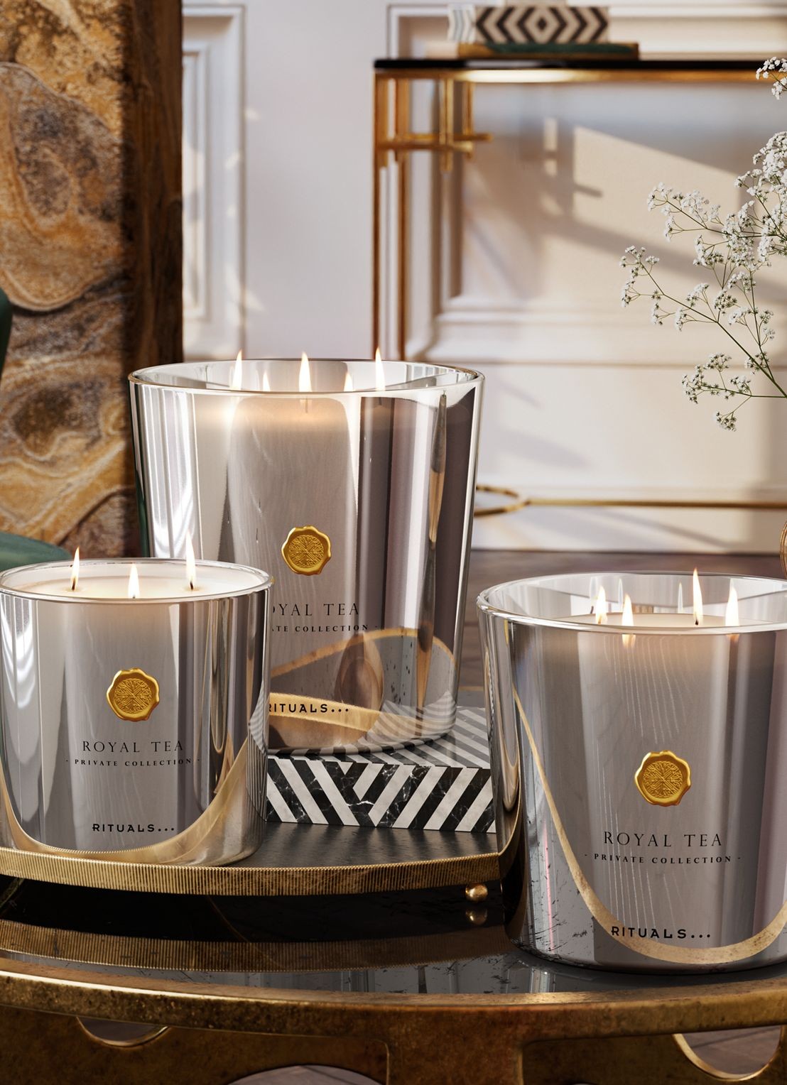 Rituals Royal Tea Scented Candle - geurkaars  - detail 5 undefined