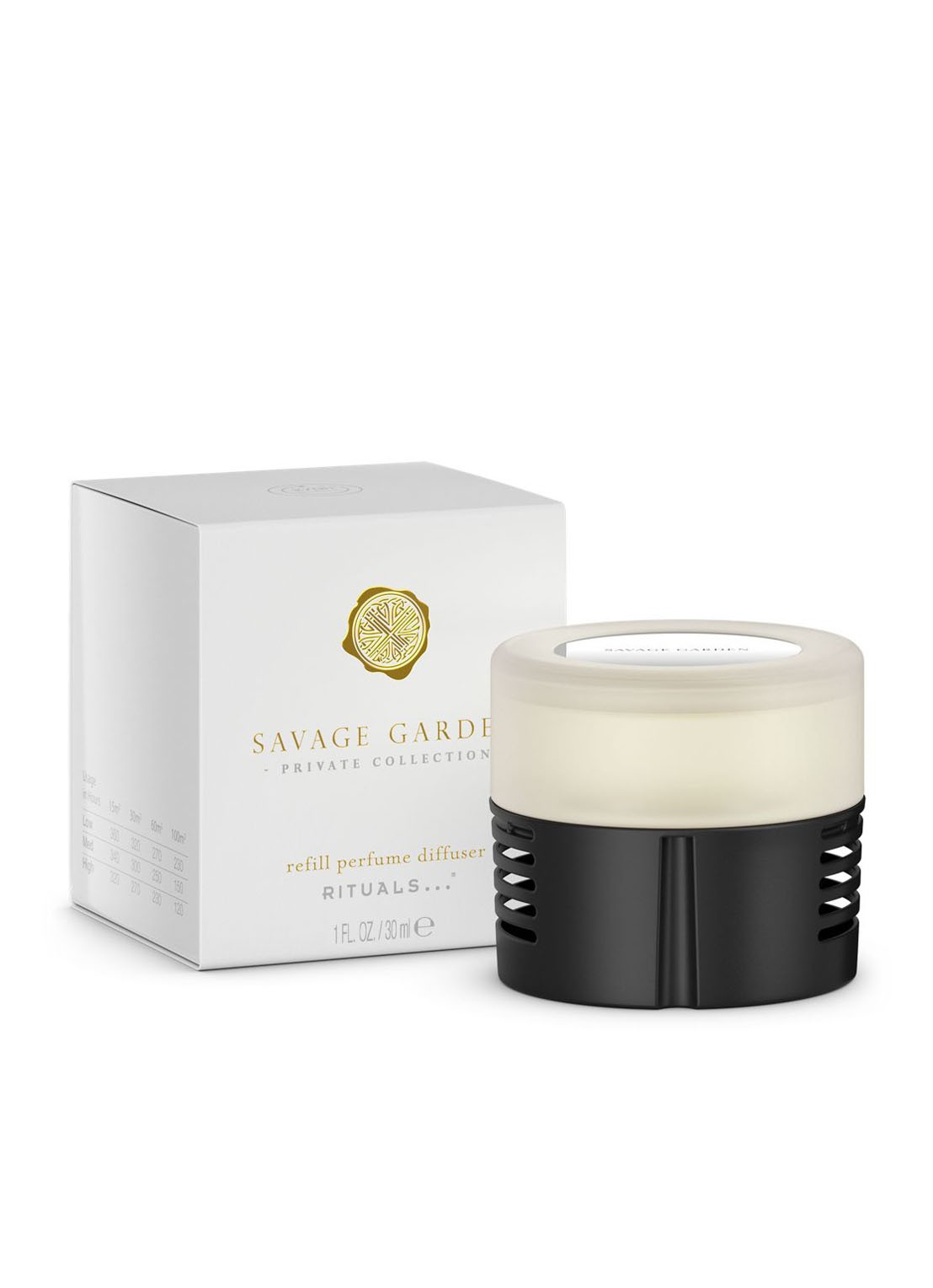 Rituals Savage Garden Cartridge - parfum diffuser navulling 30 ml - voorkant undefined