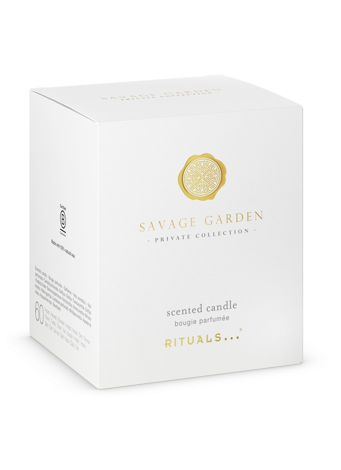Rituals Savage Garden Scented Candle - geurkaars 360 gram - voorkant 2 undefined