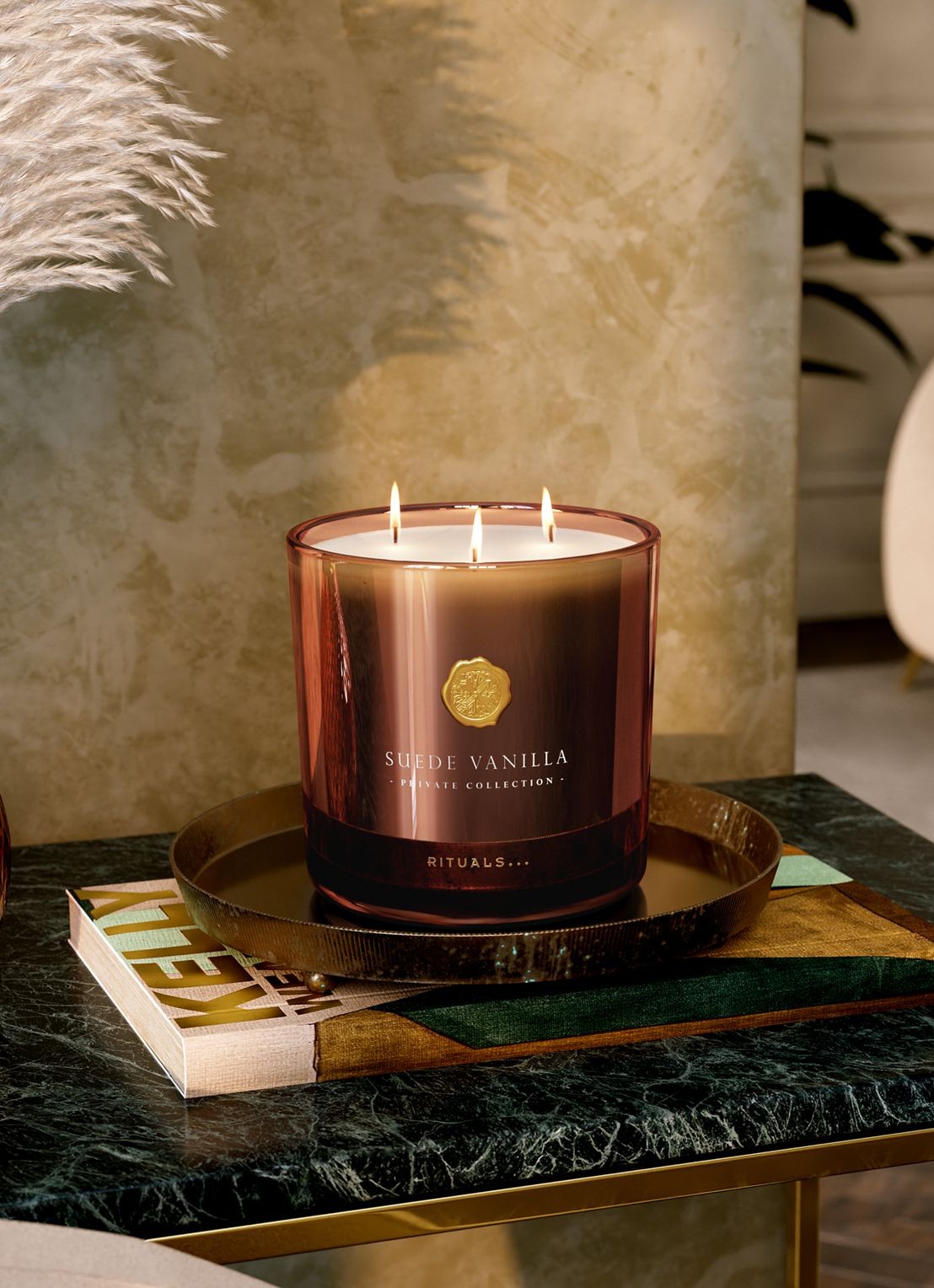 Rituals Suede Vanilla Scented Candle - geurkaars  - detail 5 undefined