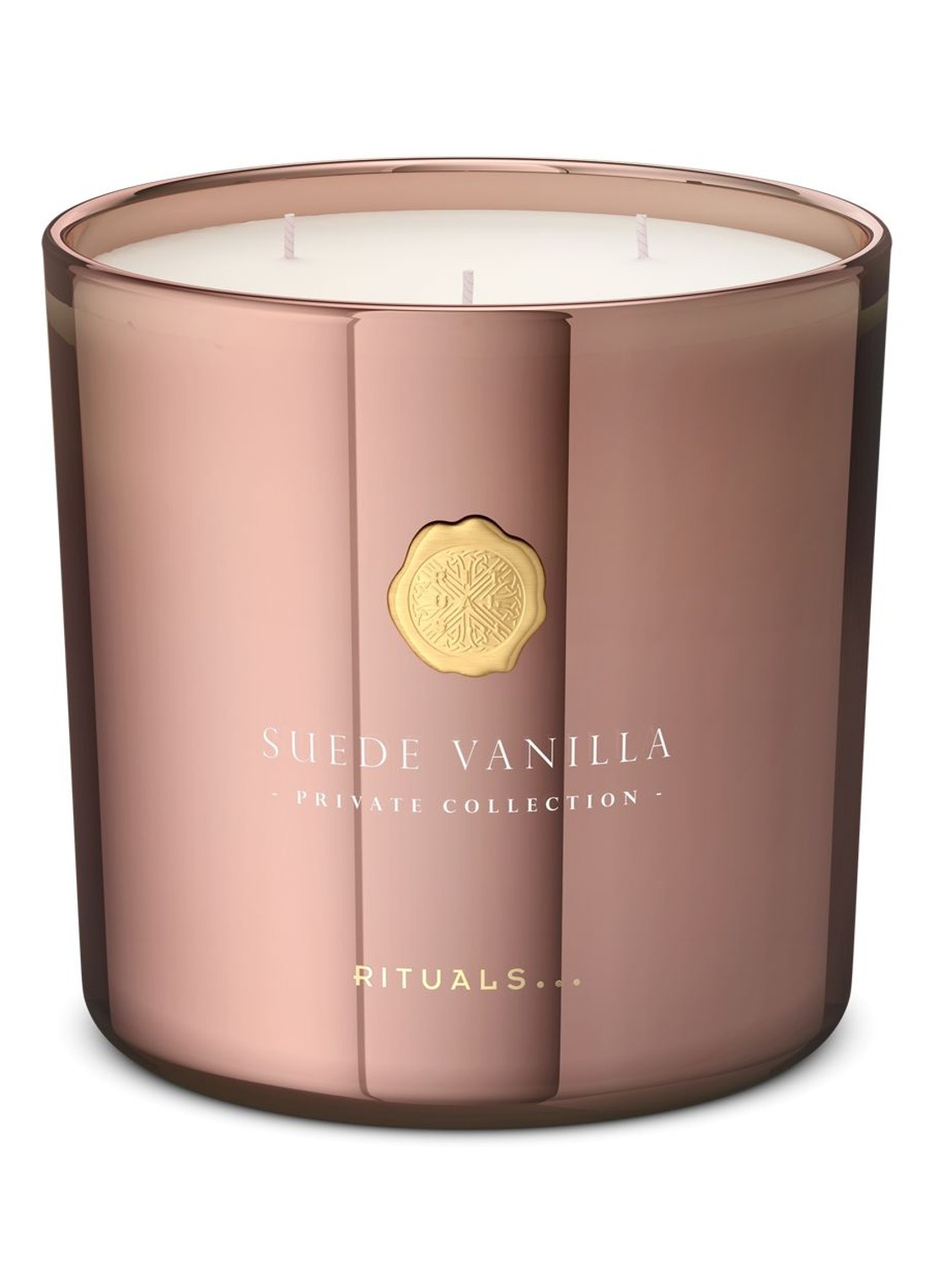 Rituals Suede Vanilla Scented Candle - geurkaars  - voorkant undefined