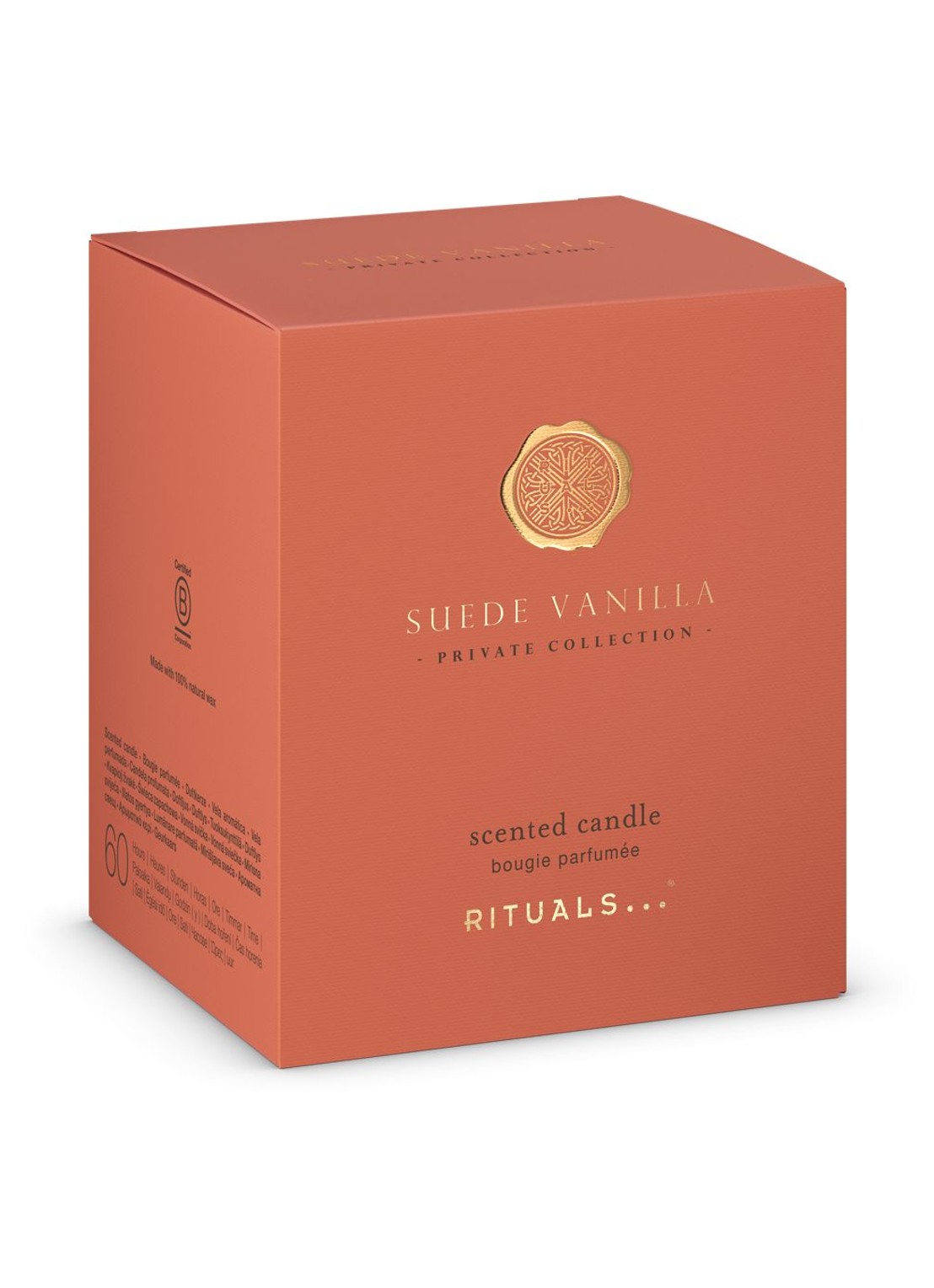 Rituals Suede Vanilla Scented Candle - geurkaars  - detail undefined