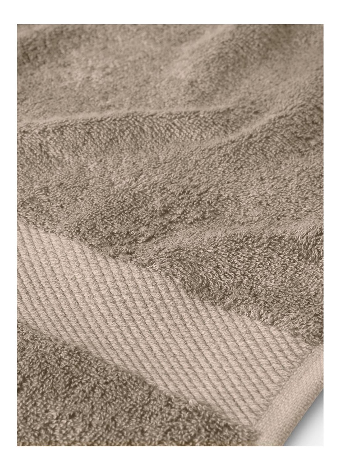Rituals Super Smooth Cotton  badhanddoek - detail 3 zand