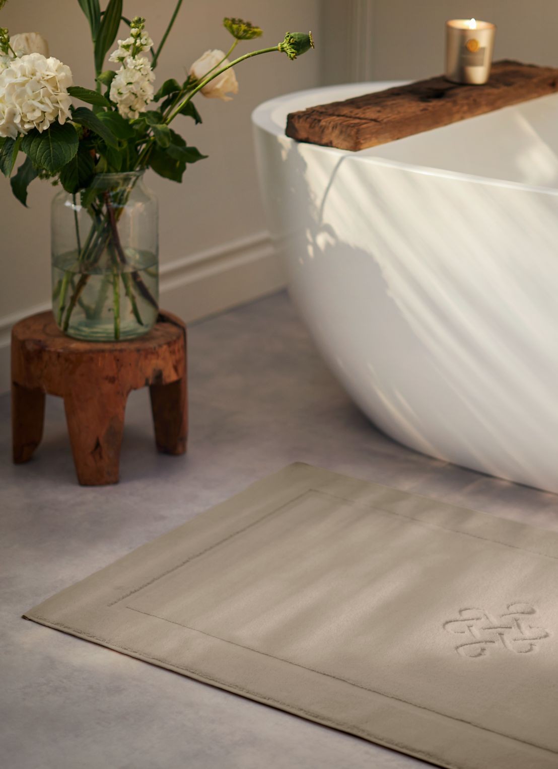 Rituals Super Smooth Cotton badmat  - detail 3 zand