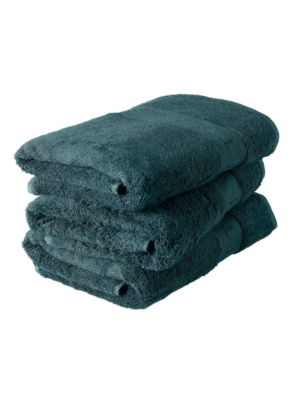 Rituals Super Smooth Cotton handdoek  - voorkant petrol