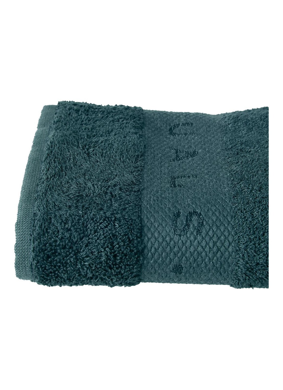 Rituals Super Smooth Cotton handdoek  - voorkant 2 petrol