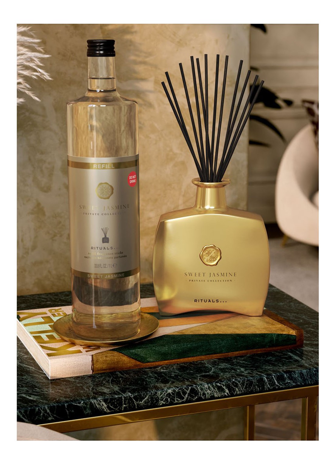 Rituals Sweet Jasmine Fragrance Sticks Refill - navulling voor geurstokjes - detail 4 undefined