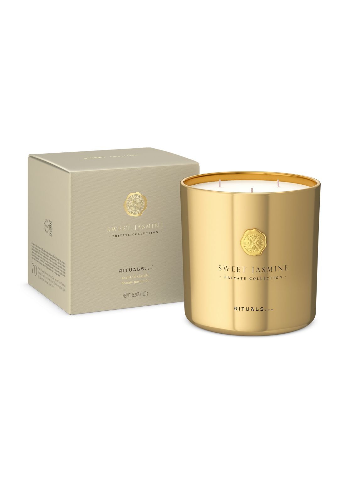 Rituals Sweet Jasmine Scented Candle - geurkaars  - voorkant 2 undefined